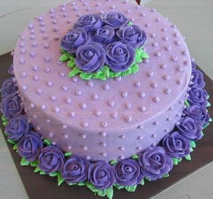  Kue  Ulang  Tahun  Berbentuk Bunga Yang Cantik Dan Indah 